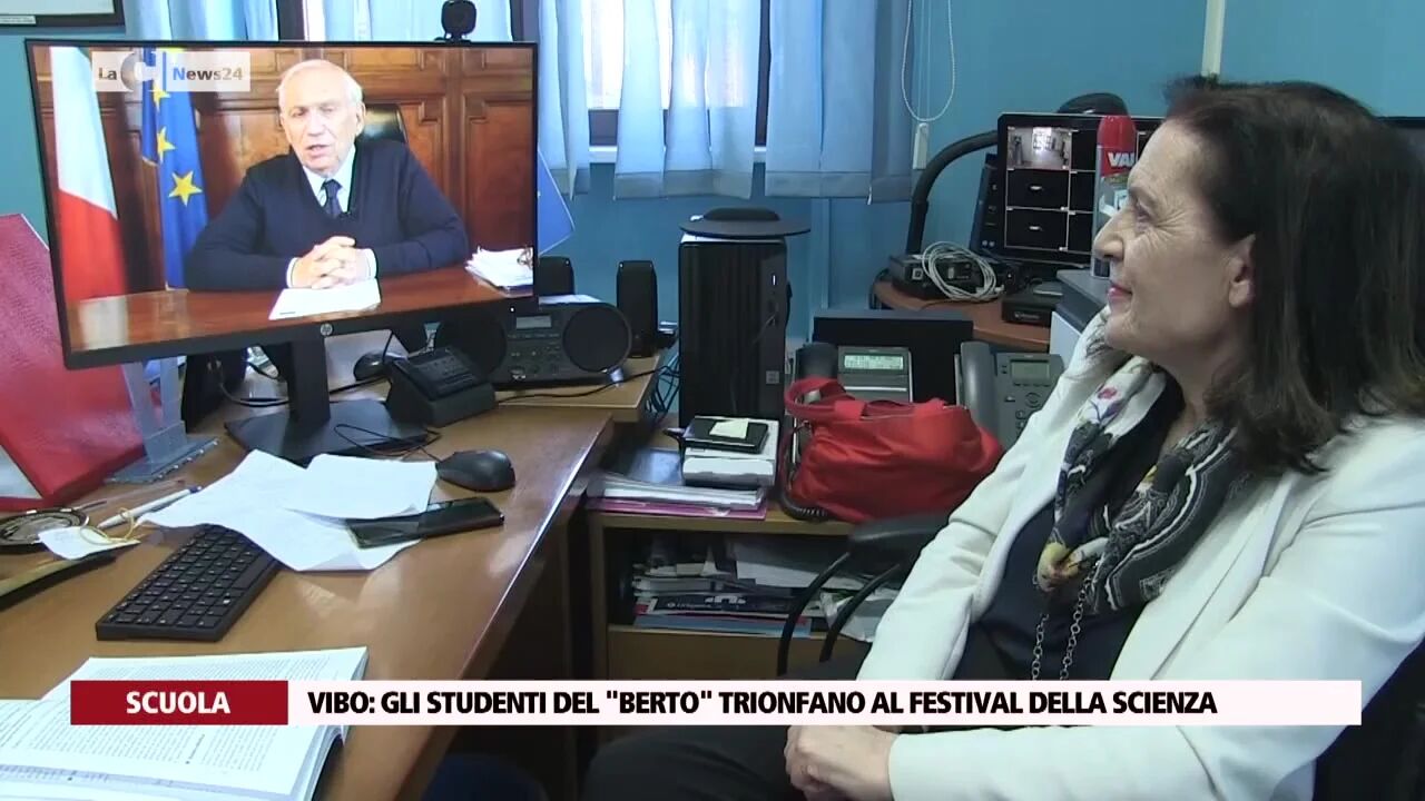 Vibo: gli studenti del "Berto" trionfano al Festival della scienza