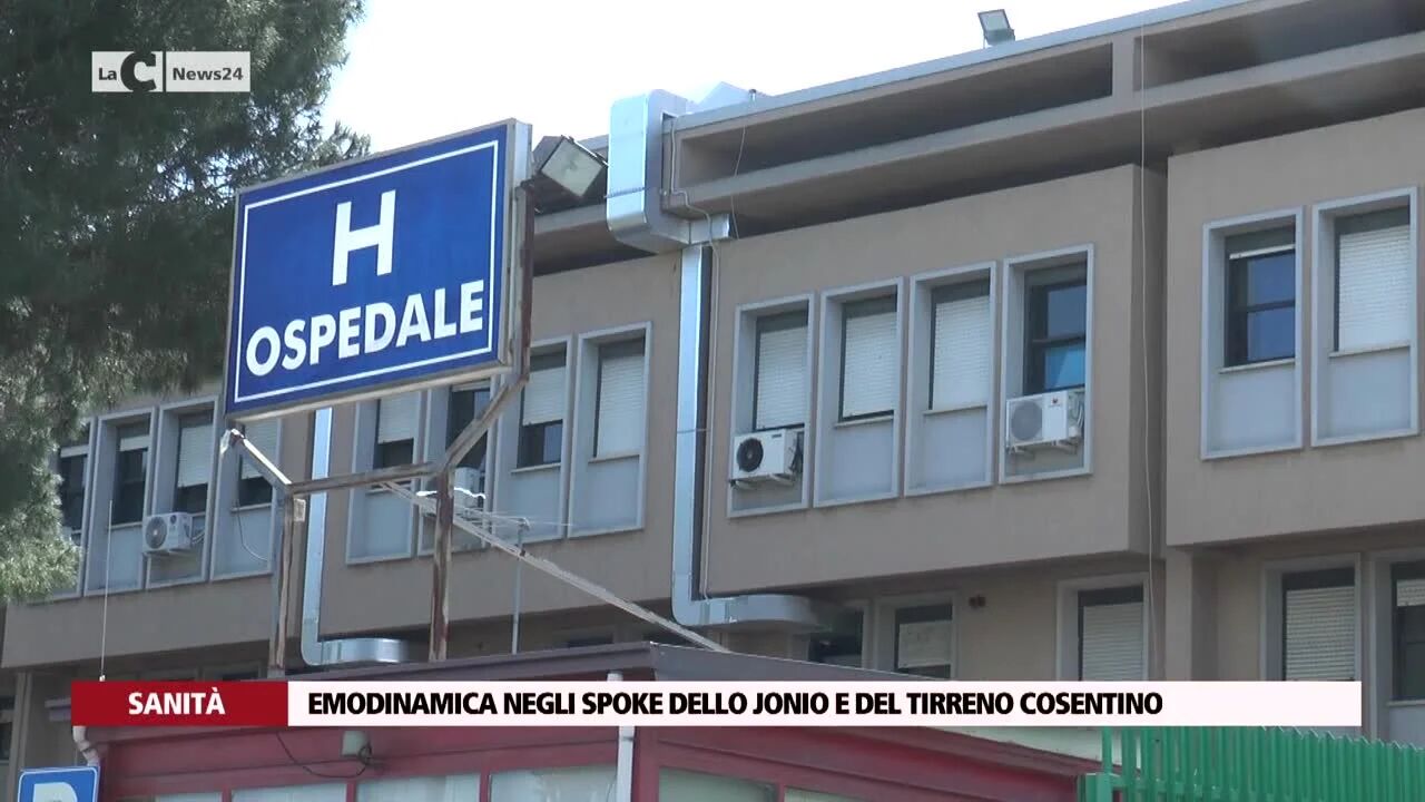 Emodinamica negli spoke dello Jonio e del Tirreno cosentino