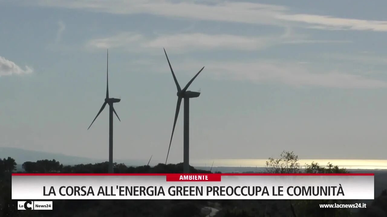 La corsa all'energia green preoccupa le comunità