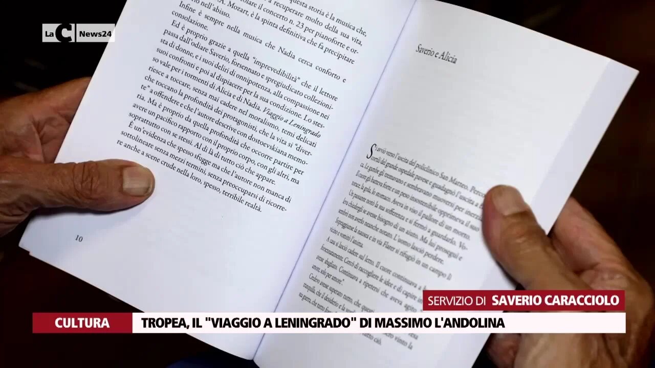 Tropea, il \"Viaggio a Leningrado\" di Massimo L'Andolina