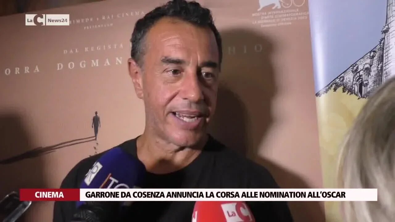 In corsa per l’Oscar, Matteo Garrone a Cosenza: «Spero che questo film tocchi anche il cuore degli americani»