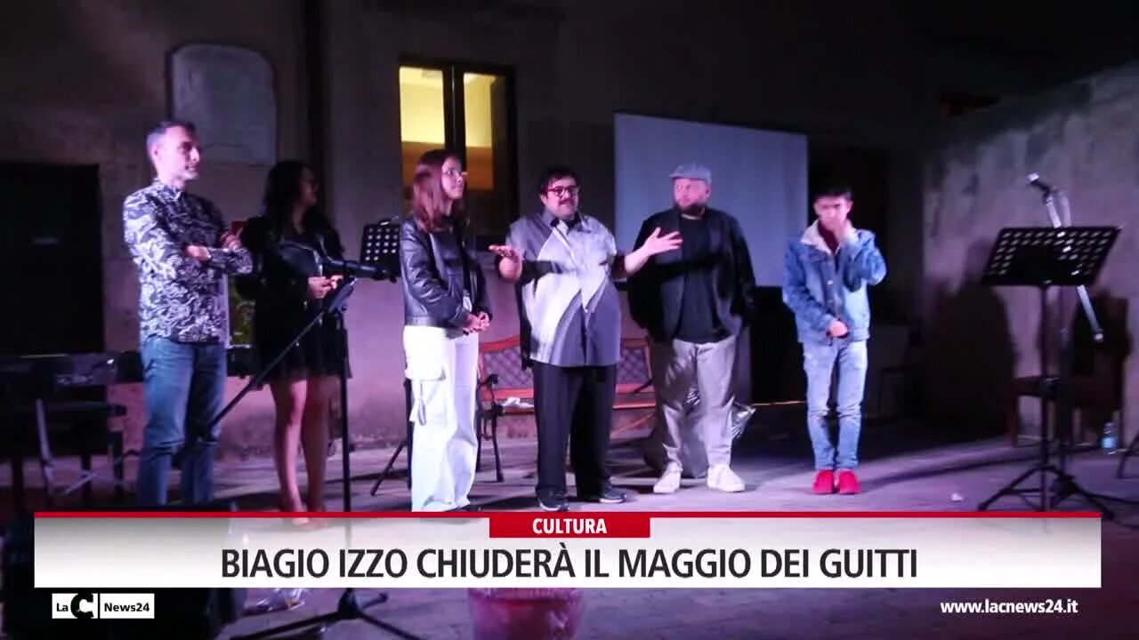 Biagio Izzo chiuderà il Maggio dei Guitti