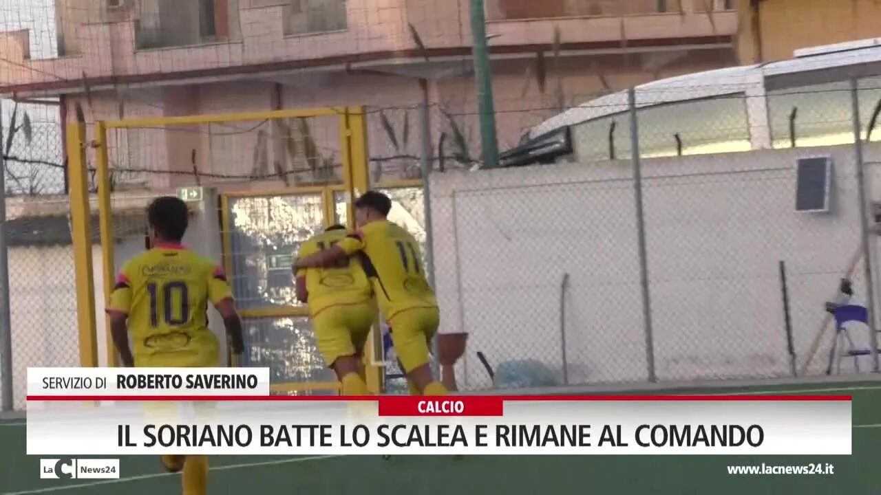 Il Soriano batte lo Scalea e rimane al comando