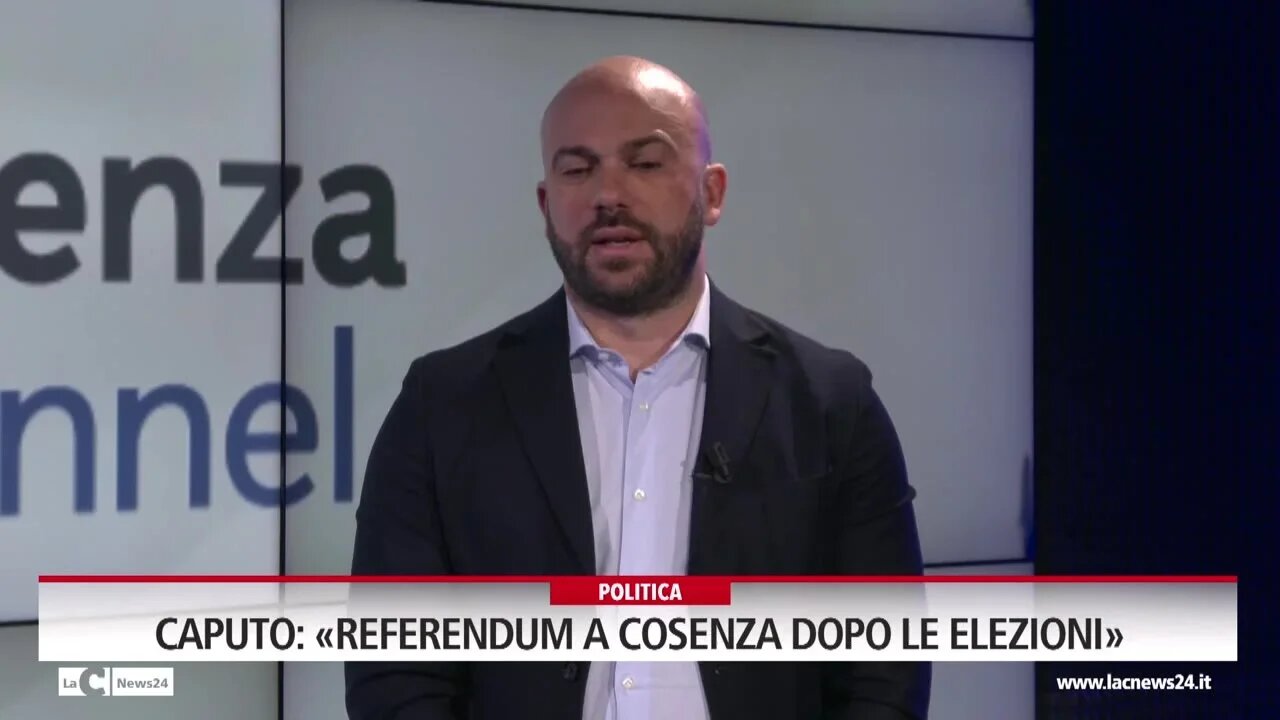 Caputo: «Referendum a Cosenza dopo le elezioni»