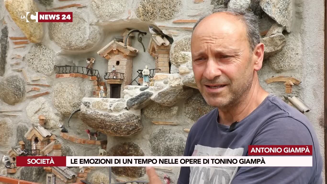 Le emozioni di un tempo nelle opere di Tonino Giampà