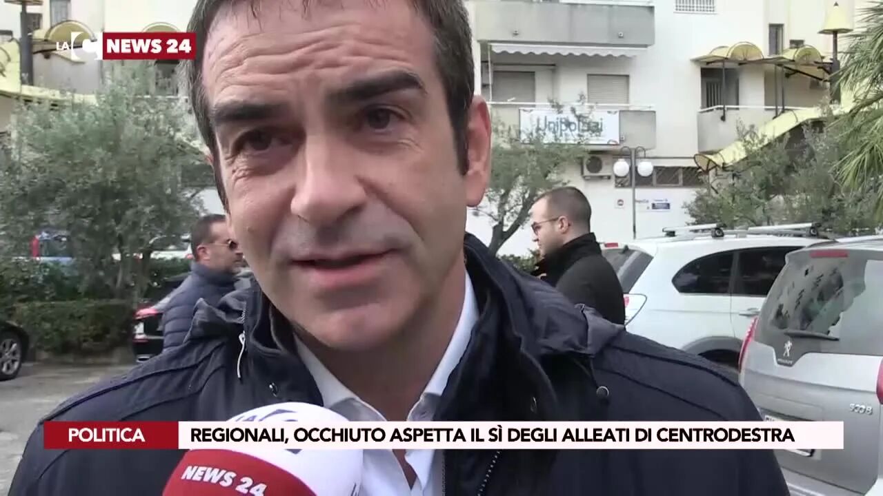 Regionali, Occhiuto aspetta il sì degli alleati di centrodestra