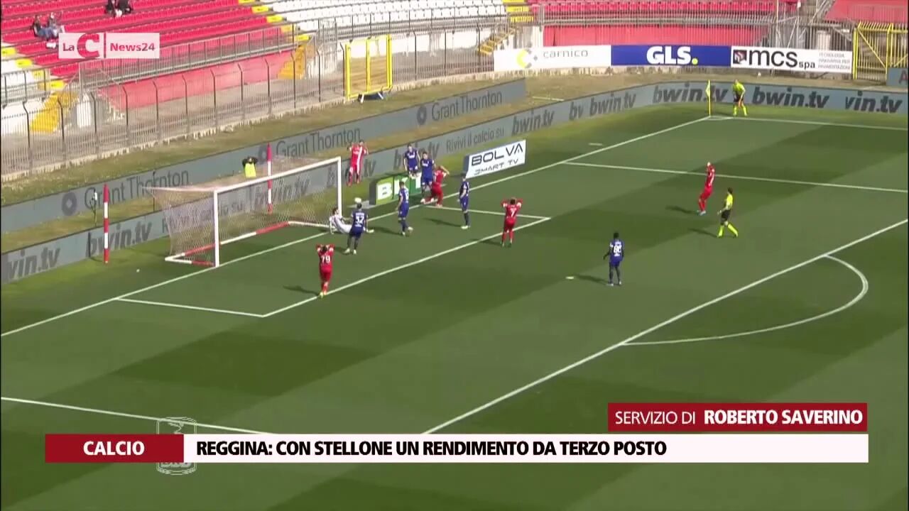 Reggina: con Stellone un rendimento da terzo posto