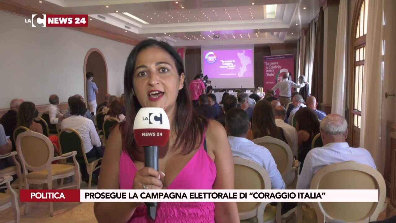 Prosegue la campagna elettorale di “Coraggio Italia”