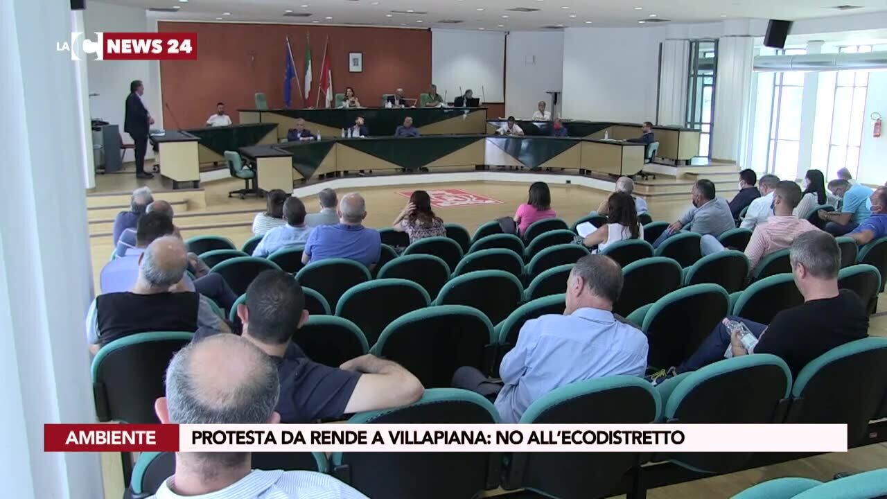 Protesta da Rende a Villapiana no all’ecodistretto