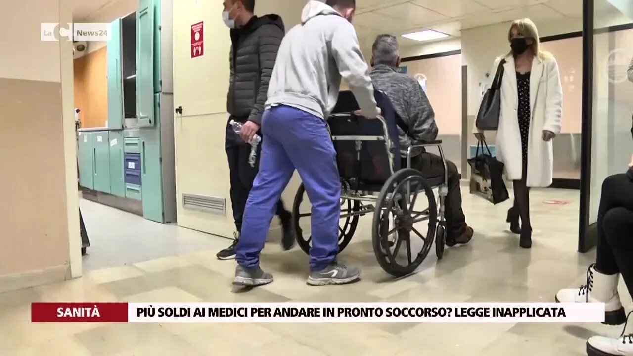 Più soldi ai medici per andare in pronto soccorso? Legge inapplicata