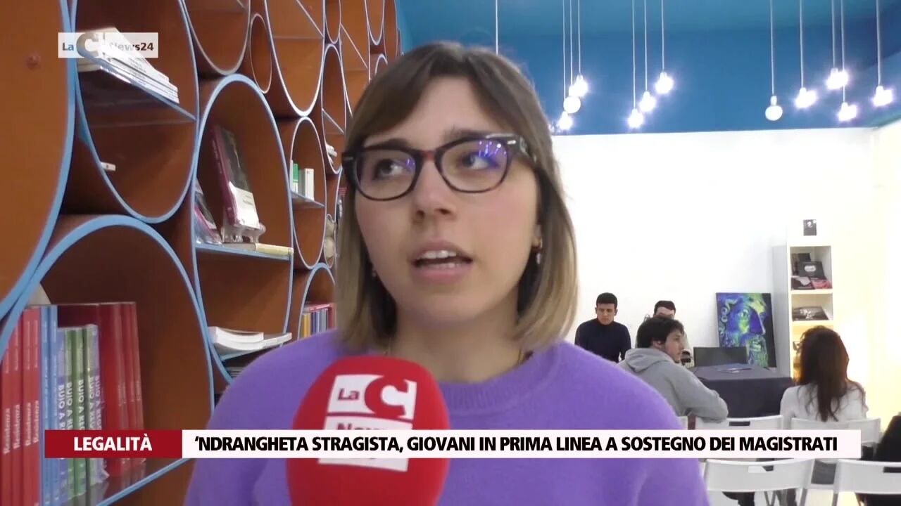 ‘ndrangheta stragista, giovani in prima linea a sostegno dei magistrati