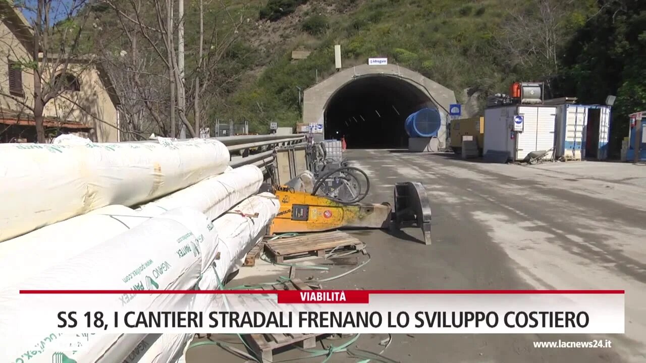 Ss 18, i cantieri stradali frenano lo sviluppo costiero