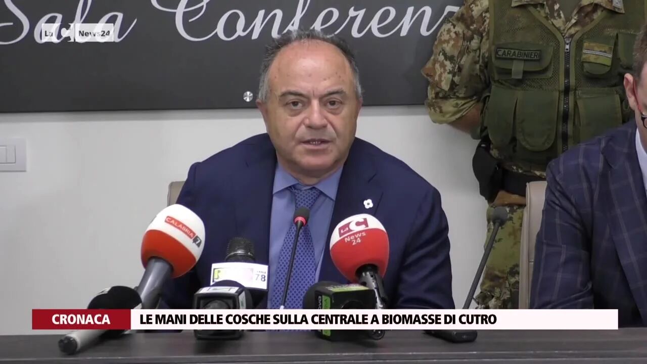 Le mani delle cosche sulla centrale a biomasse di Cutro