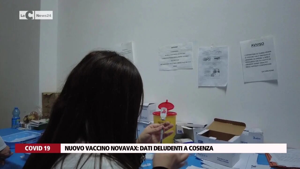 Nuovo vaccino Novavax: dati deludenti a Cosenza