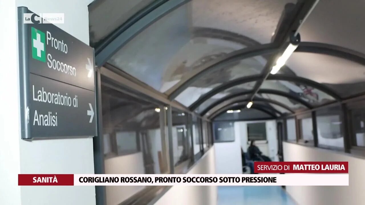 Corigliano Rossano, pronto soccorso sotto pressione