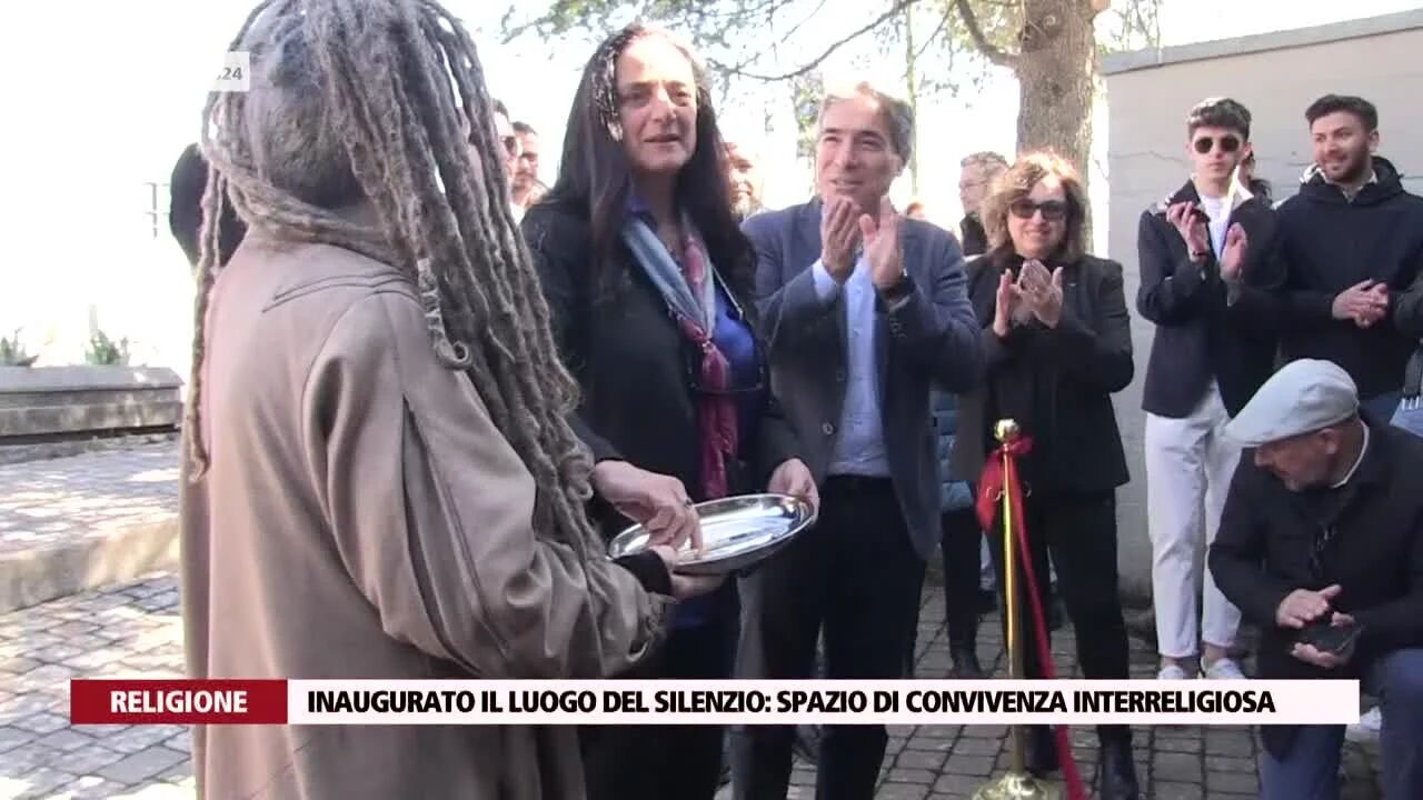 Inaugurato il Luogo del Silenzio: spazio di convivenza interreligiosa