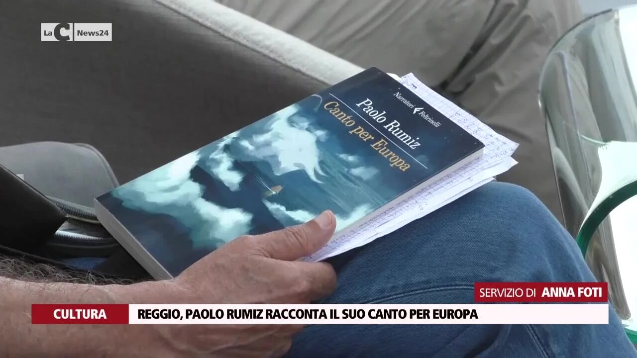 Reggio, Paolo Rumiz racconta il suo Canto per Europa