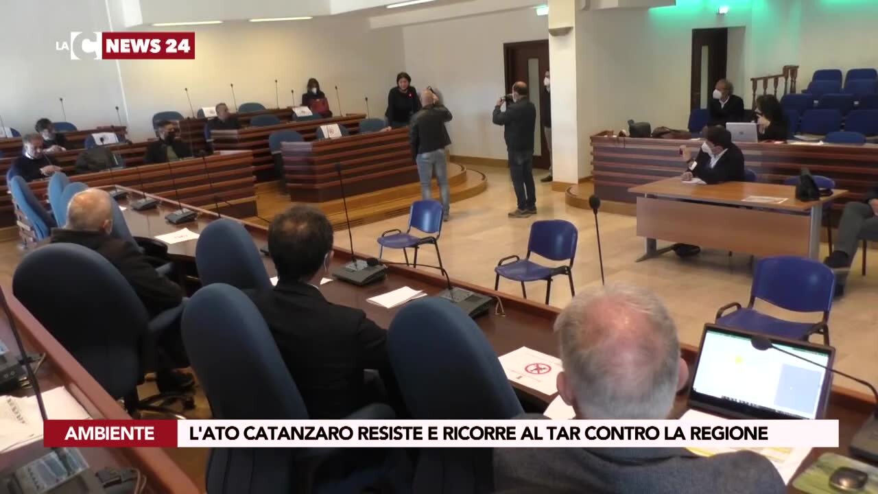 L'Ato Catanzaro resiste e ricorre al Tar contro la Regione