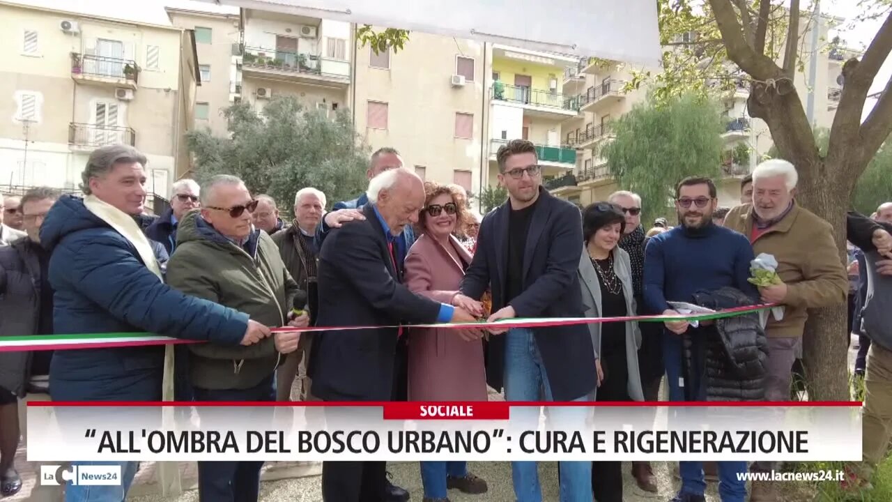 \"All'ombra del bosco urbano”: cura e rigenerazione