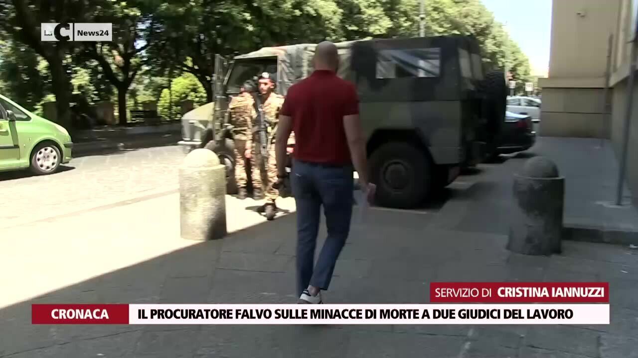 Il procuratore Falvo sulle minacce di morte a due giudici del lavoro