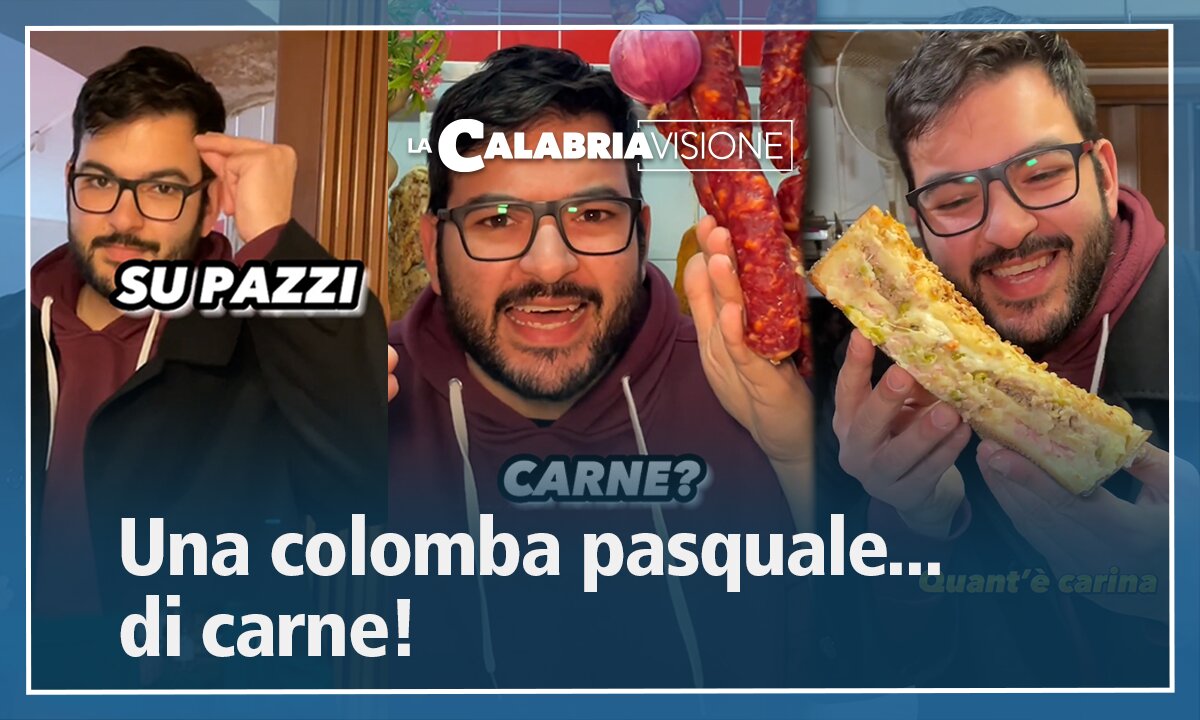 Una colomba di carne? In Calabria l'hanno fatta ed è buonissima