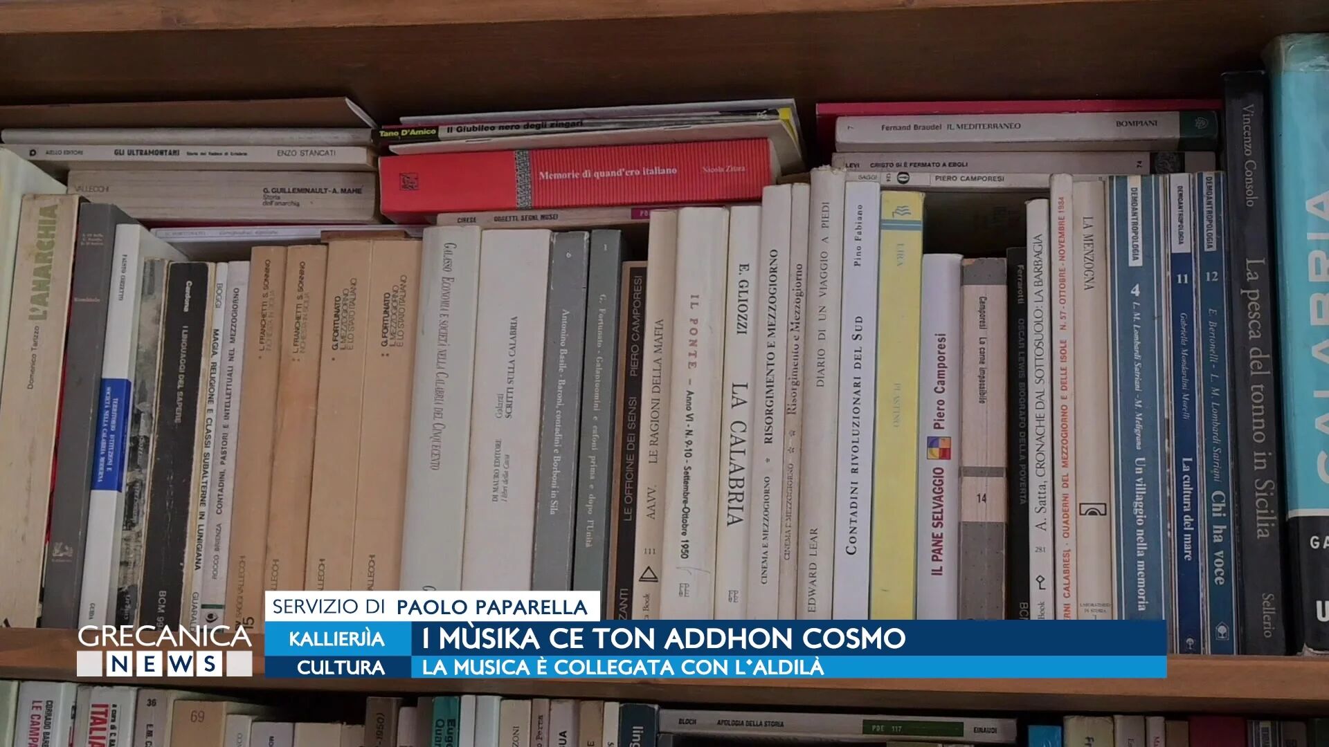 Grecanica News - La musica collegata all'aldilà