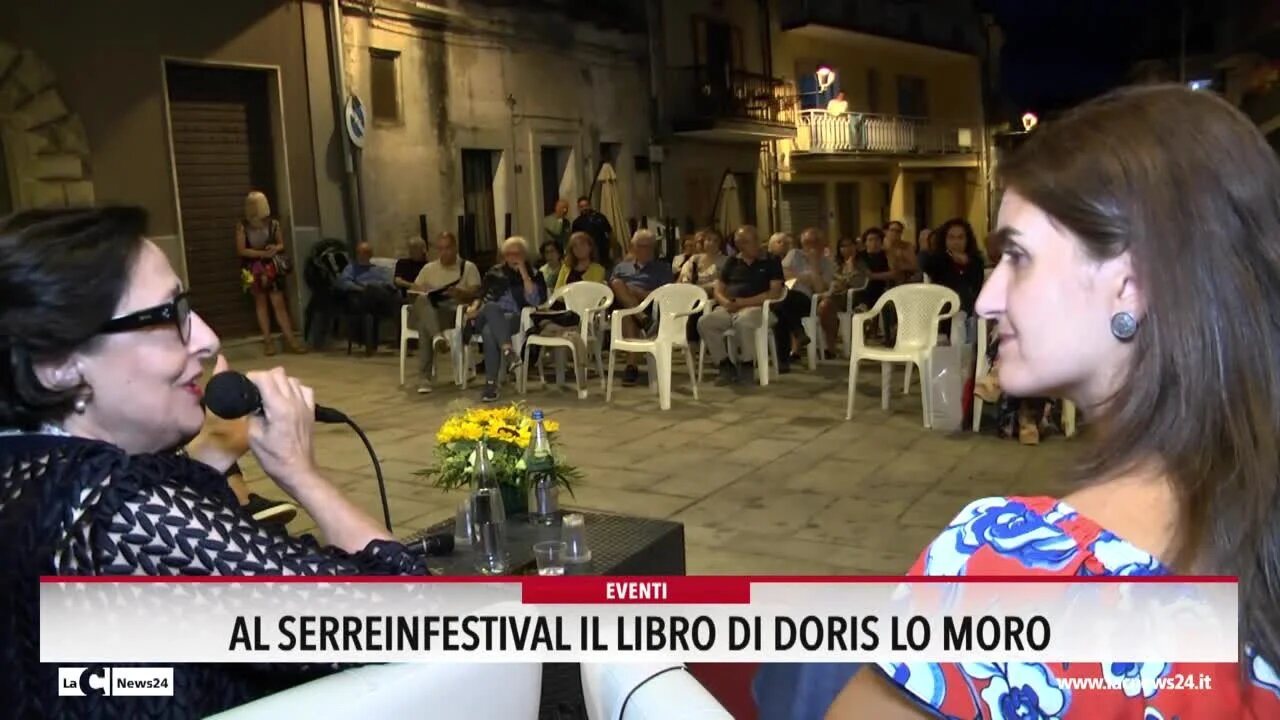 SerreinFestival 2025: a San Nicola da Crissa il libro ''Forte come il dolore'' di Doris Lo Moro, una storia di giustizia negata e lotta alla 'ndrangheta - VIDEO