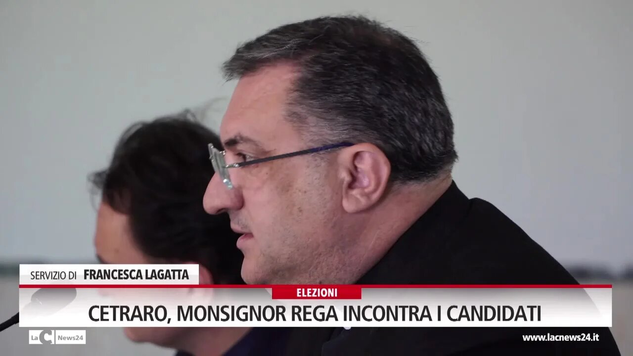 Cetraro, Monsignor Rega incontra i candidati