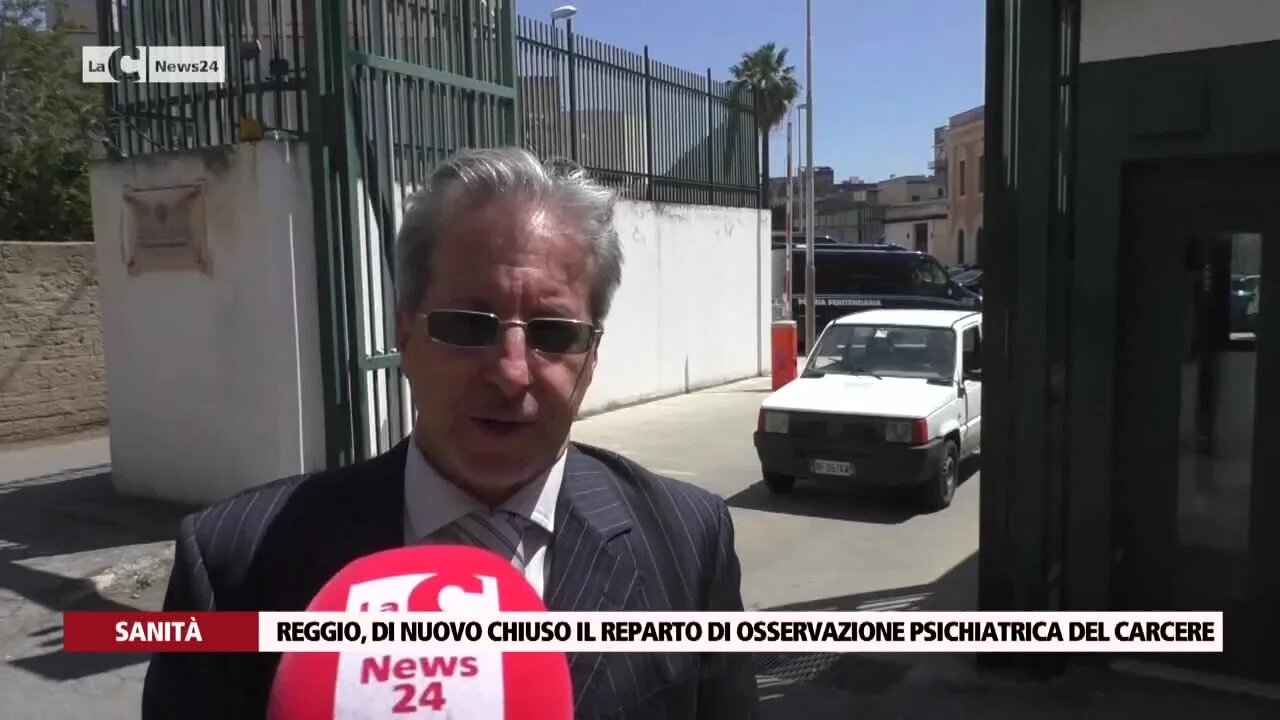 Reggio, di nuovo chiuso il reparto di osservazione psichiatrica del carcere