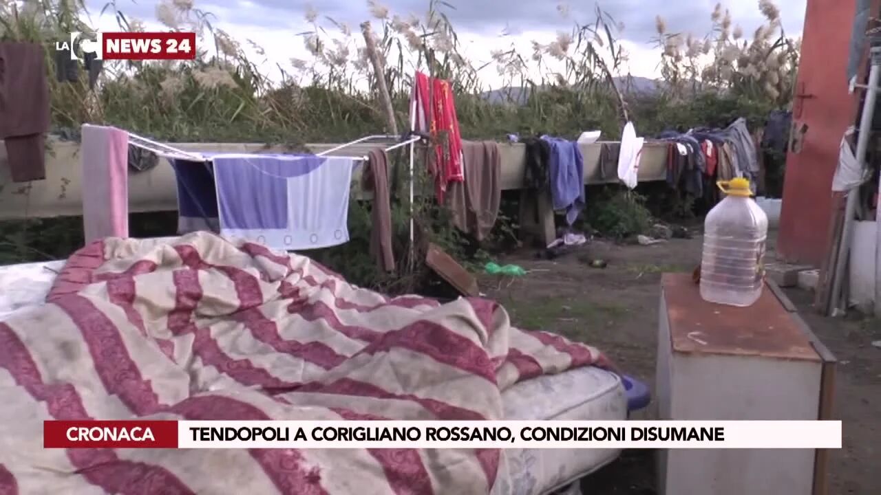 Corigliano Rossano, migranti vivono in condizioni disumane