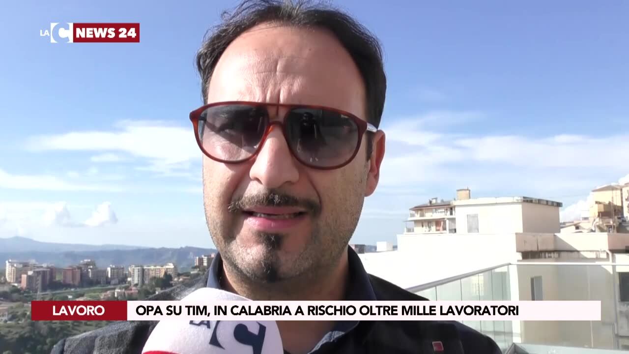 Opa su Tim, in Calabria a rischio oltre mille lavoratori 