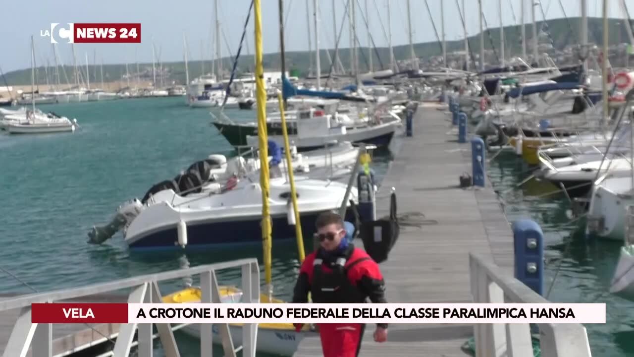 A Crotone il raduno federale della classe paralimpica Hansa