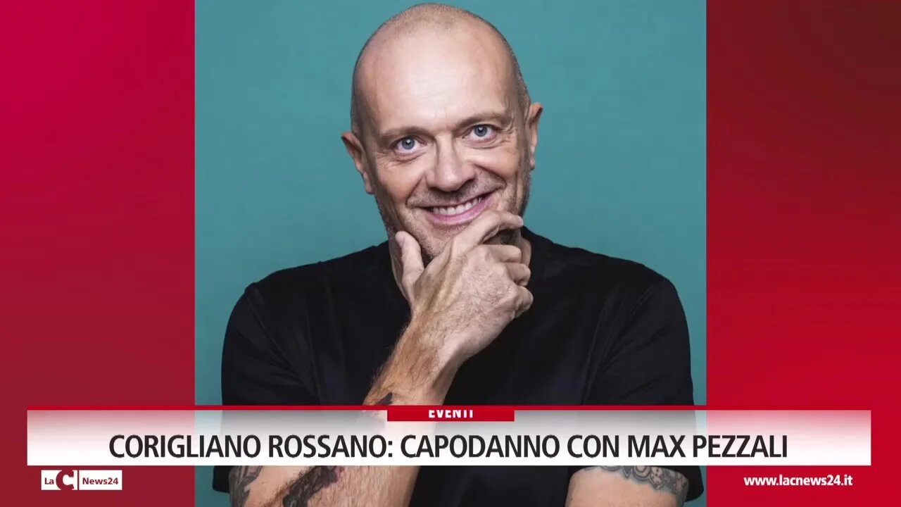 A Corigliano Rossano Capodanno con Max Pezzali