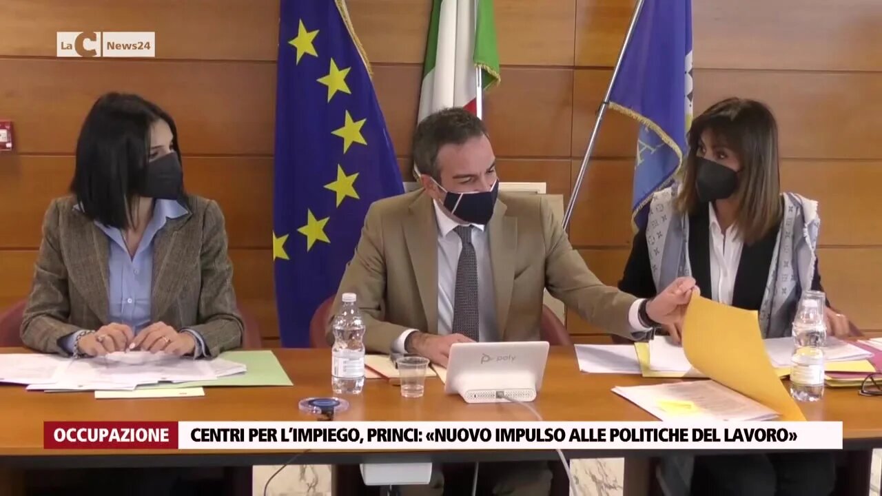 Centri per l’impiego, Princi: «Nuovo impulso alle politiche del lavoro»