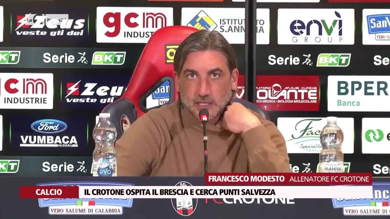 Il Crotone ospita il Brescia e cerca punti salvezza