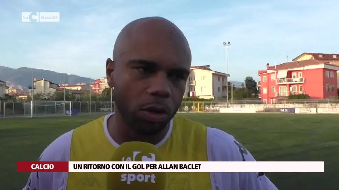 Un ritorno con il gol per Allan Baclet