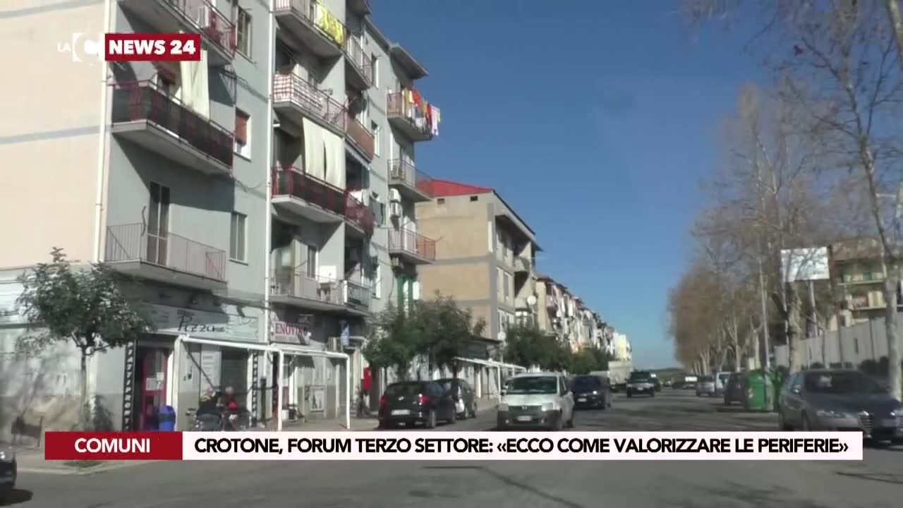 Crotone, forum Terzo Settore: «ecco come valorizzare le periferie»