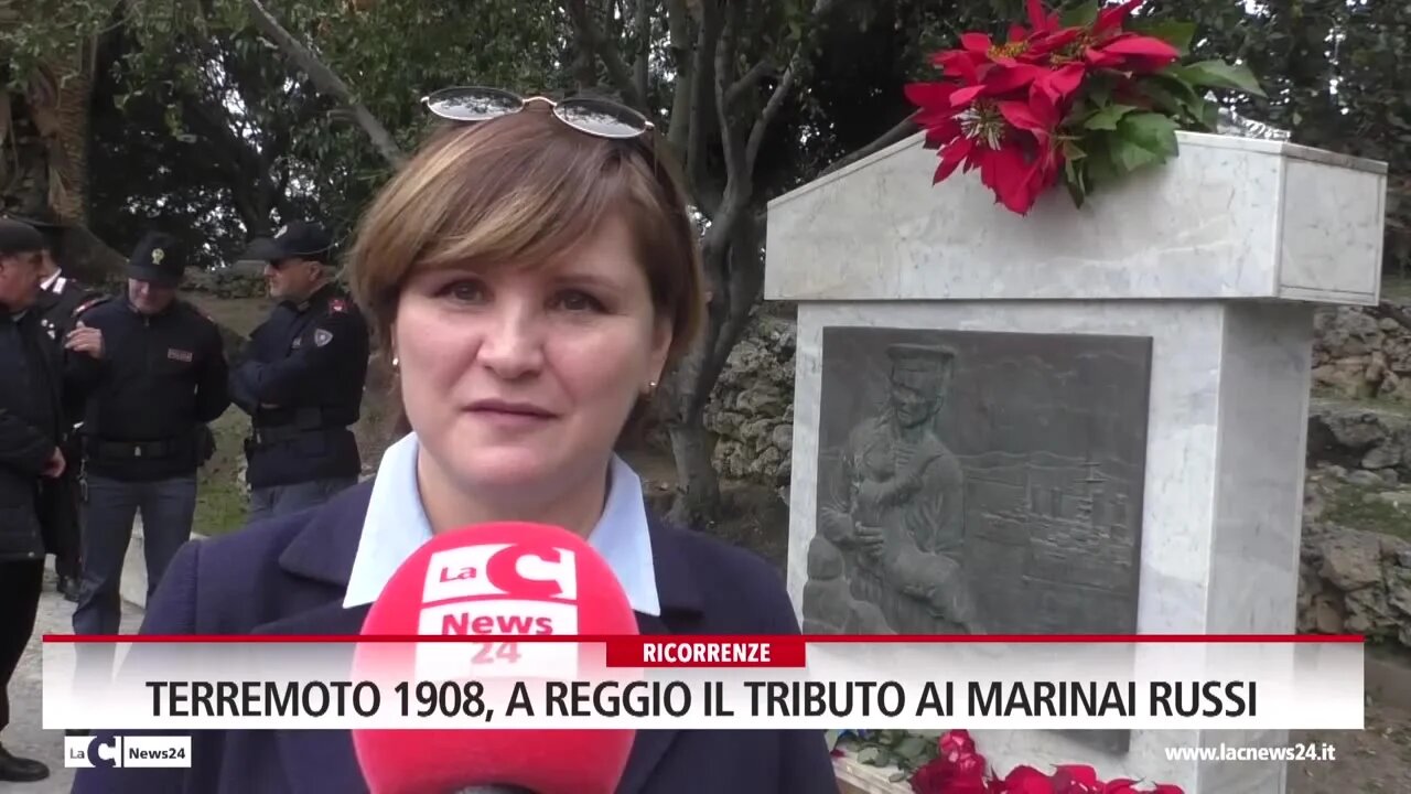 Terremoto 1908, a Reggio il tributo ai marinai russi