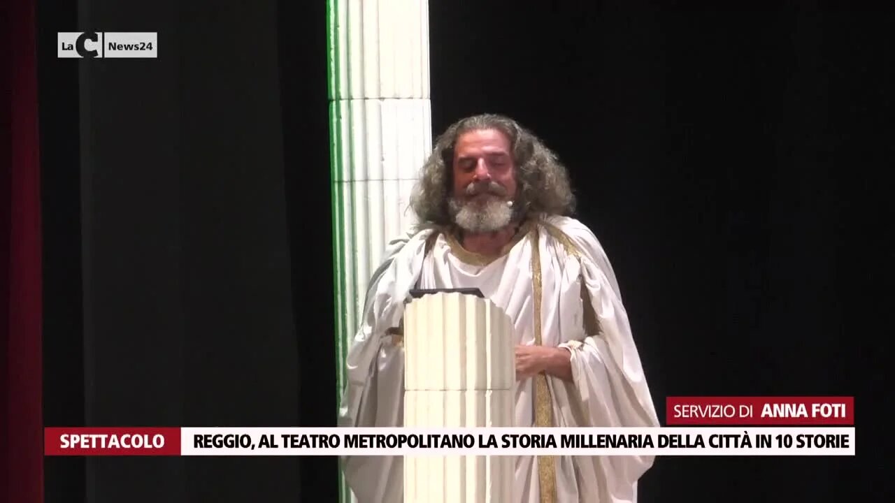 Reggio, al teatro Metropolitano la storia millenaria della città in 10 storie