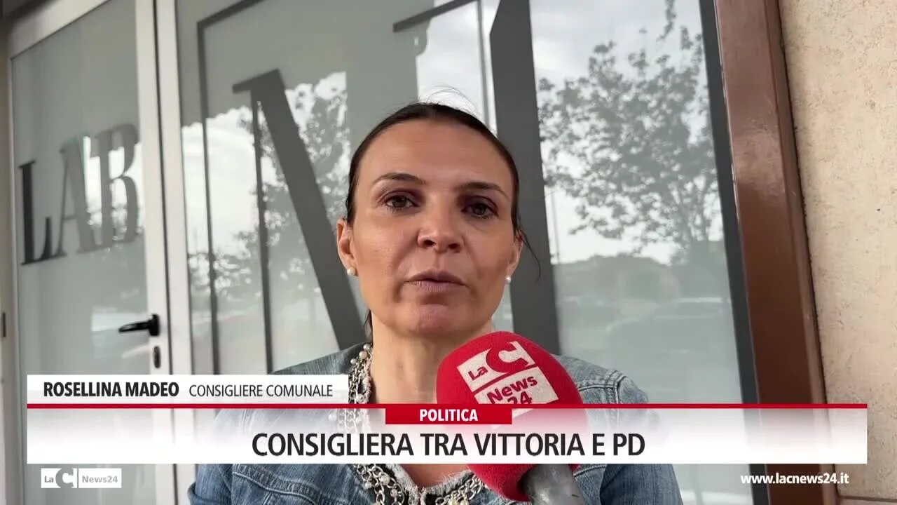 Consigliera tra vittoria e Pd