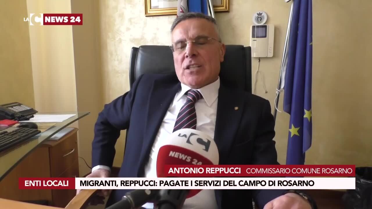 Migranti, Reppucci: «Pagate i servizi del campo di Rosarno»
