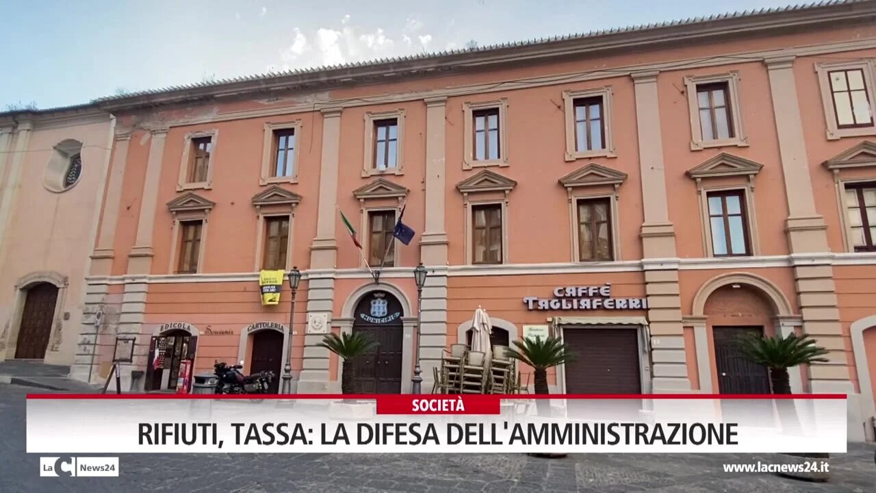 Rifiuti, tassa la difesa dell'amministrazione