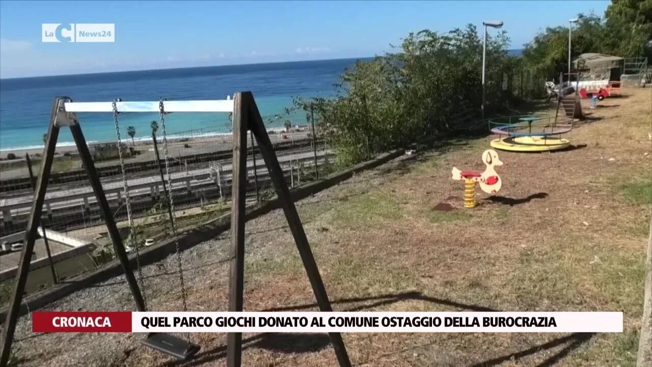 Quel parco giochi donato al Comune ostaggio della burocrazia