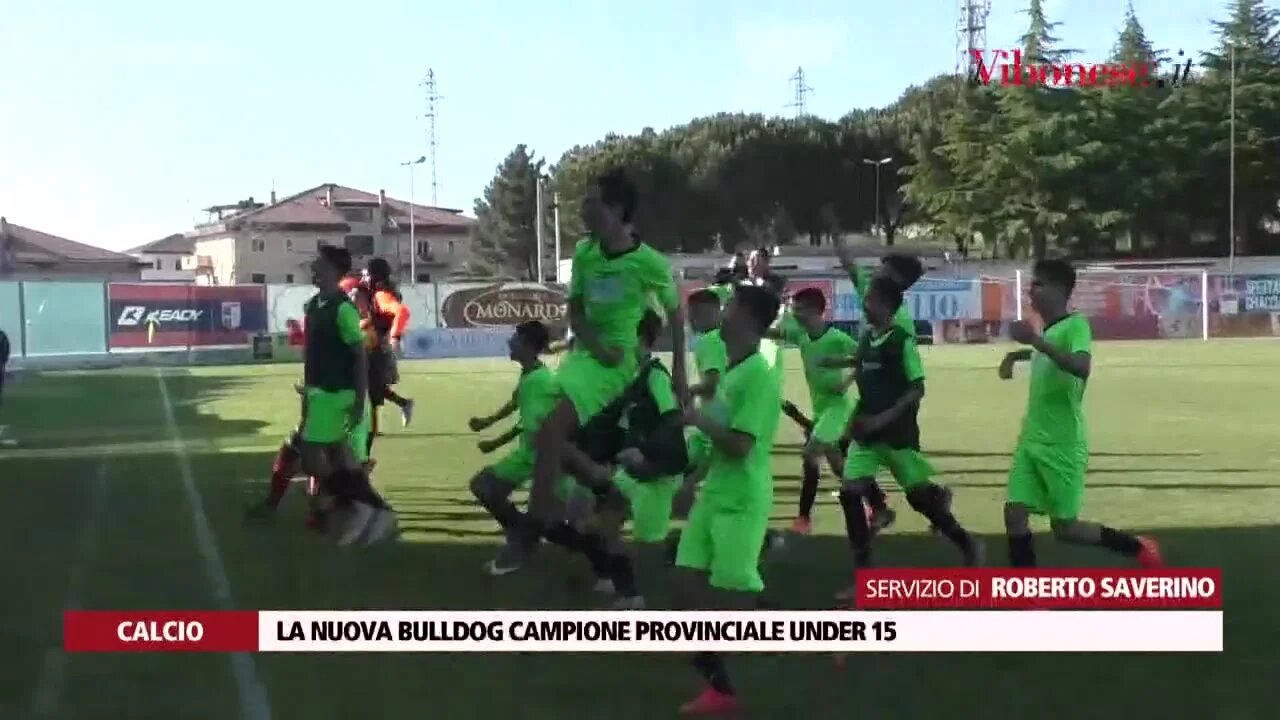 La Nuova Bulldog campione provinciale Under 15