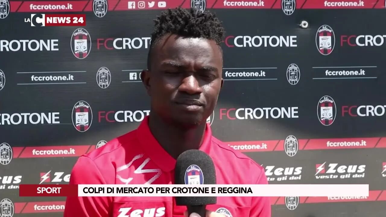 Colpi di mercato per Crotone e Reggina