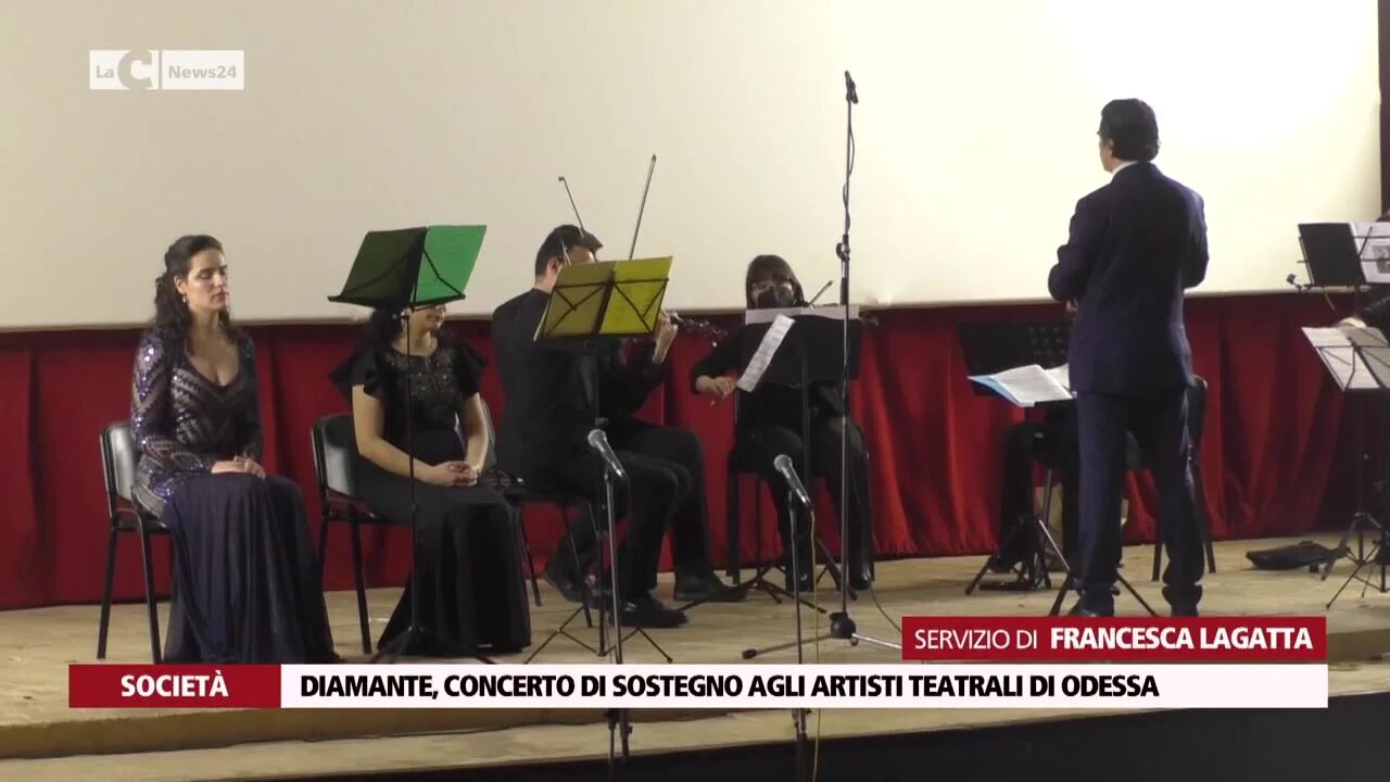 Diamante, concerto di sostegno agli artisti teatrali di Odessa
