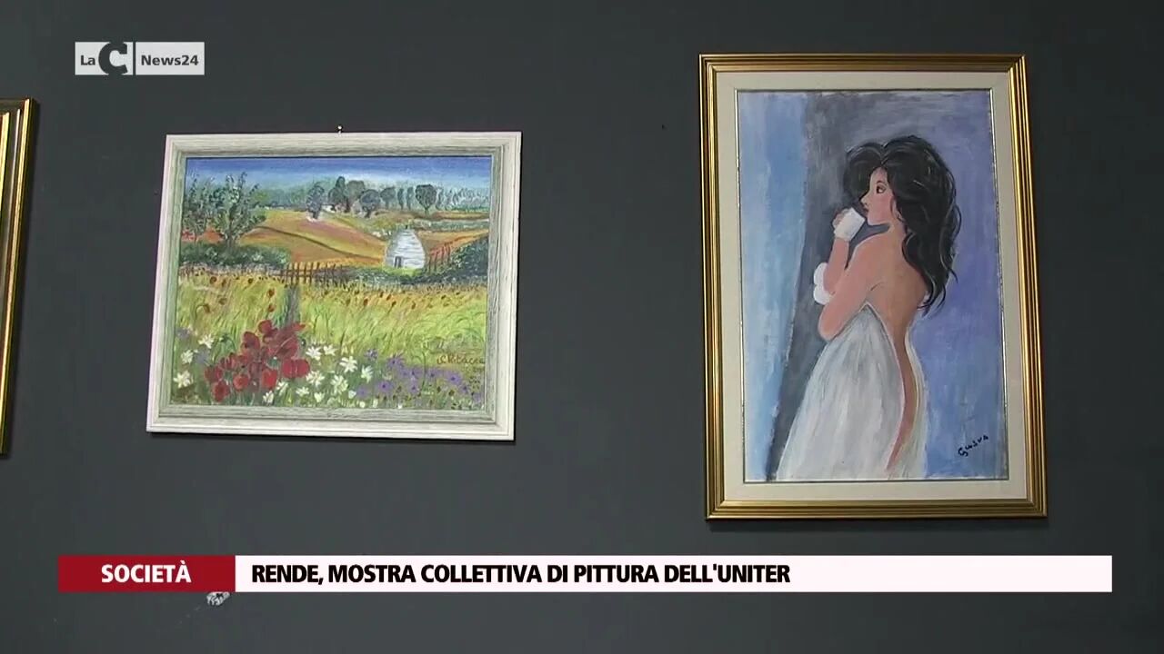 Rende, mostra collettiva di pittura dell'Uniter