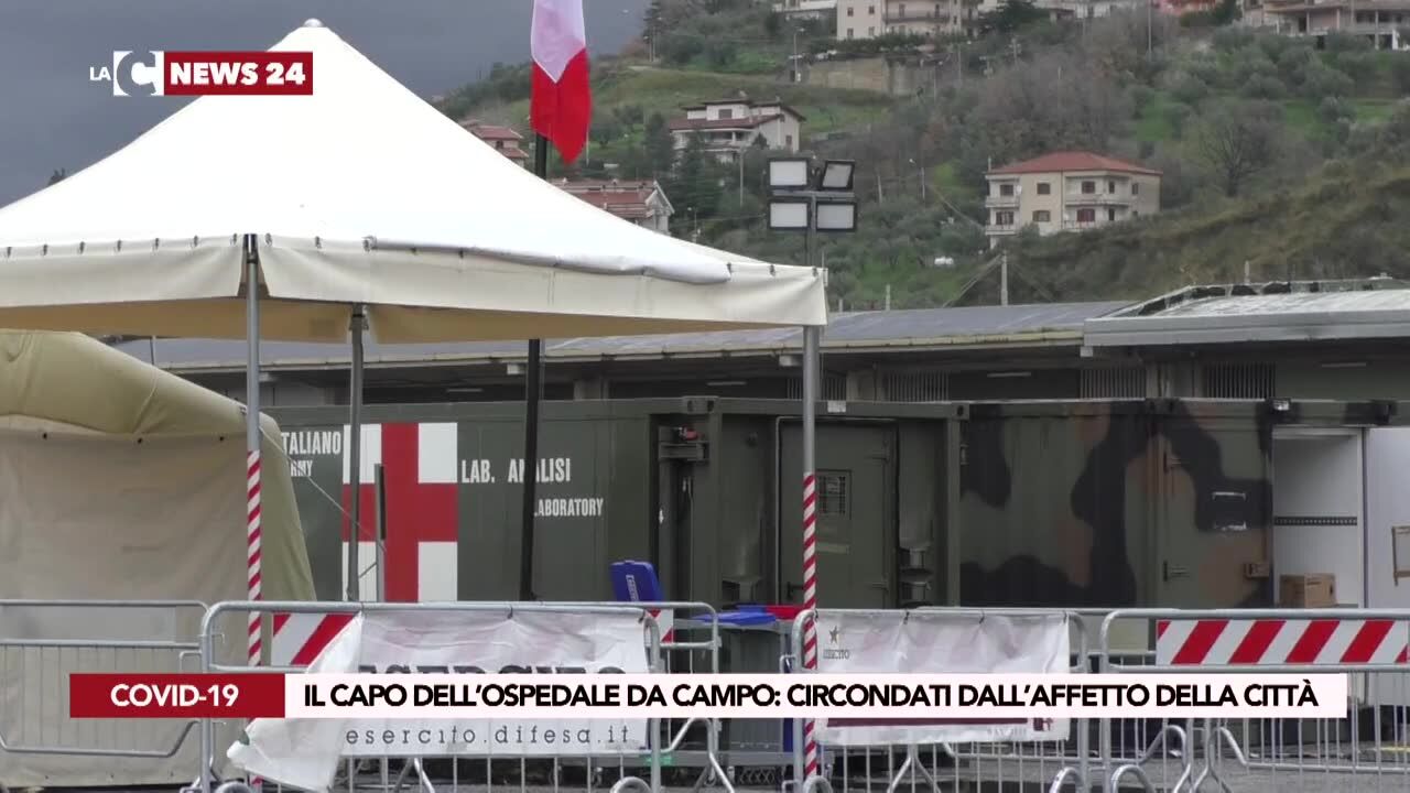 Il capo dell’ospedale da campo: circondati dall’affetto della città