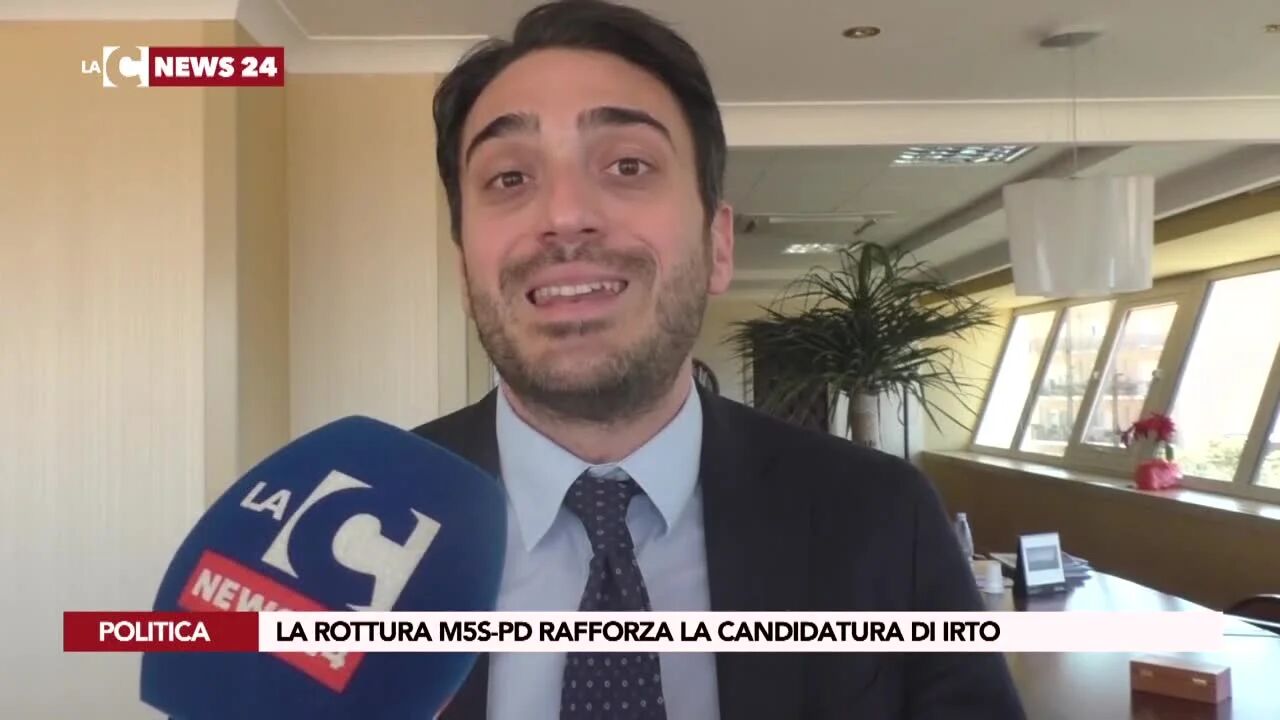 La rottura M5s-Pd rafforza la candidatura di Irto