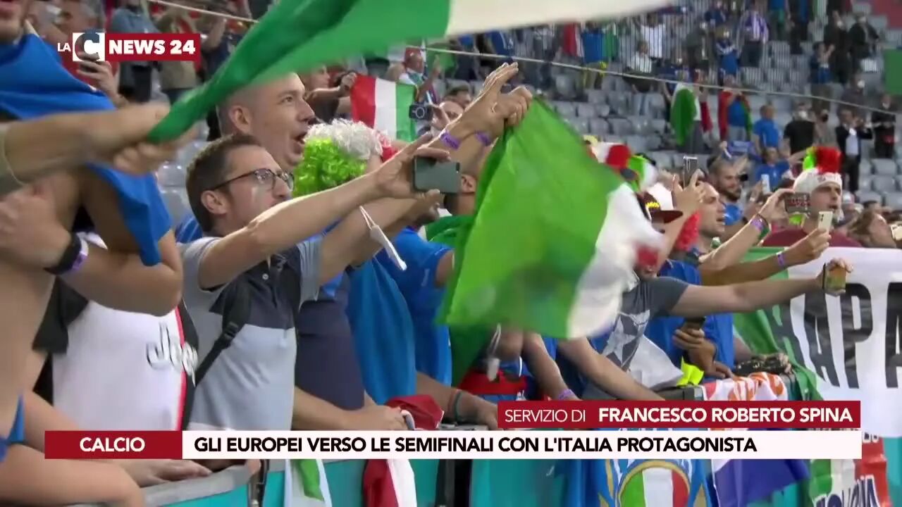 Gli Europei verso le semifinali con l'Italia protagonista